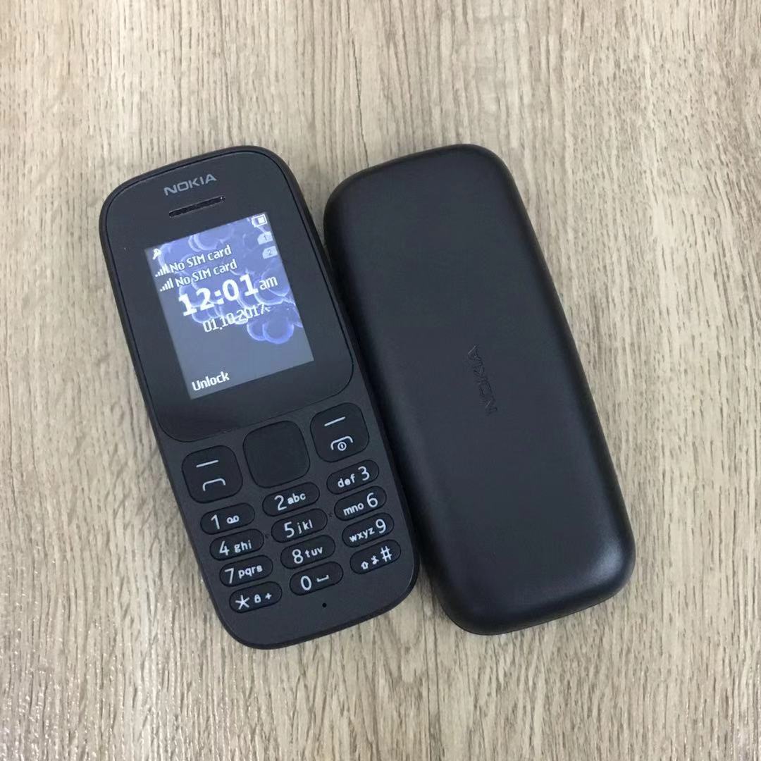 (Black)NOKIA 105 DS(2017) 95% NEW IMPORT REFURBISHED(Ready Stock)